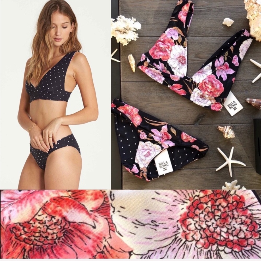 🌴🌼BILLABONG- SWEET TIDE TIDE BIKINI SET🌼🌴